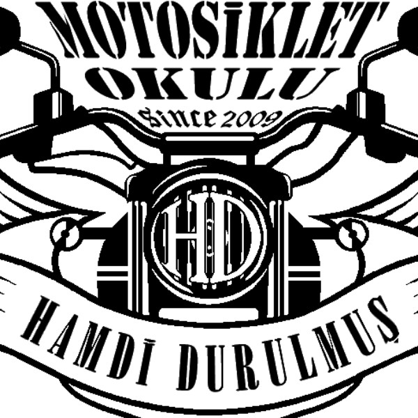 Motosiklet okulu logo